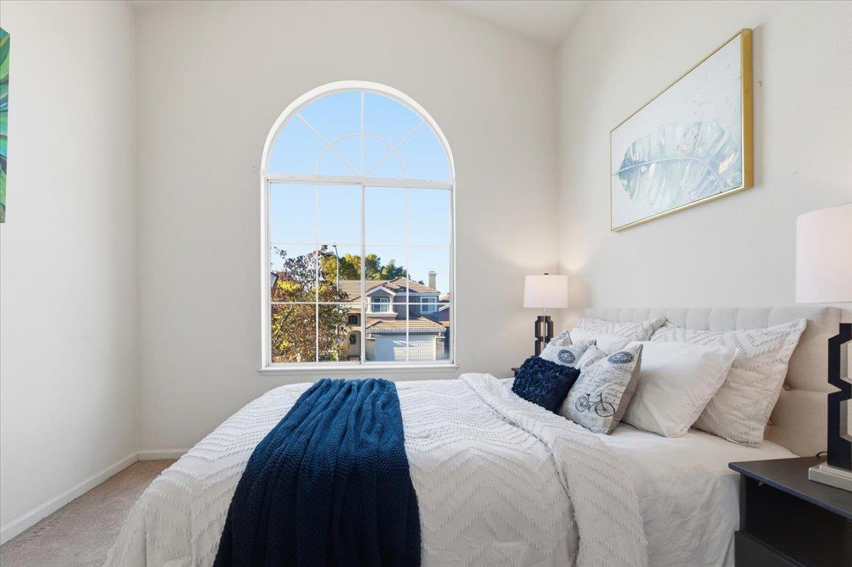 29273 Chance Street Hayward, CA 94544 - Photo 22 of 51 a bedroom with a bed and a painting on the wall