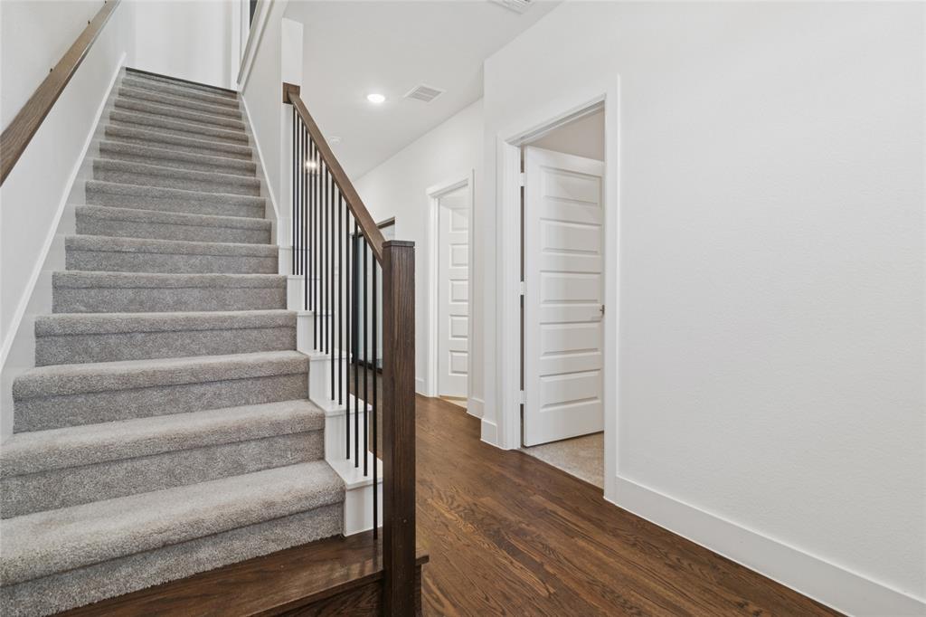 714 Resort Drive Rowlett, TX 75088 - Photo 3 of 30 a view of entryway with wooden floor
