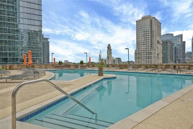 a view of outdoor space with seating area