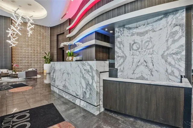 a view of a living room