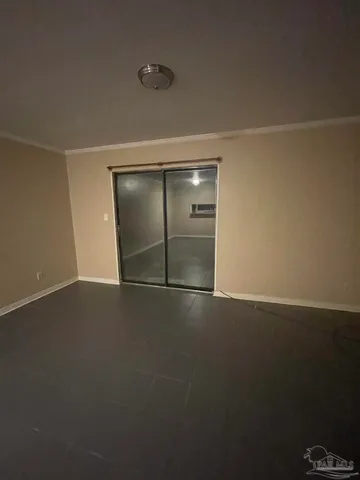 an empty room with a empty space