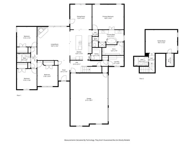 a picture of a floor plan