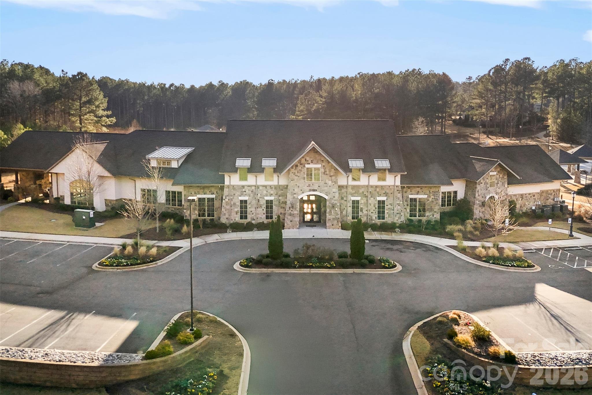 6065 Chimney Bluff Road Lancaster, SC 29720 - Photo 43 of 43 a view of a swimming pool with roof and sitting space