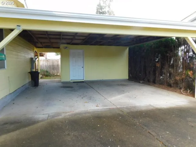 a view of empty room