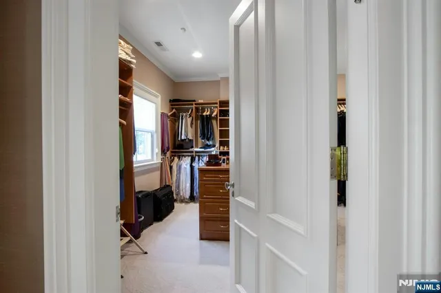 a view of walk in closet