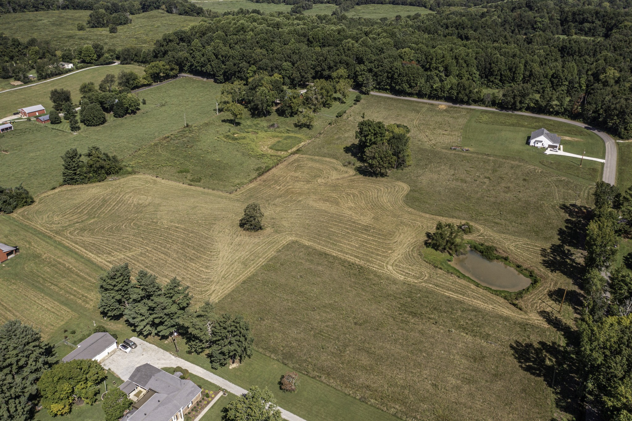 0 Porter Road Burns, TN 37029 - Photo 17 of 18 an aerial view of a house with a yard