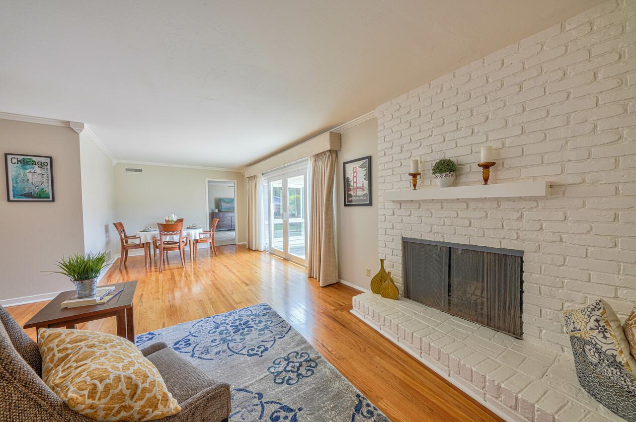 918 Junipero Way Salinas, CA 93901 - Photo 6 of 33 a living room with furniture and a fireplace