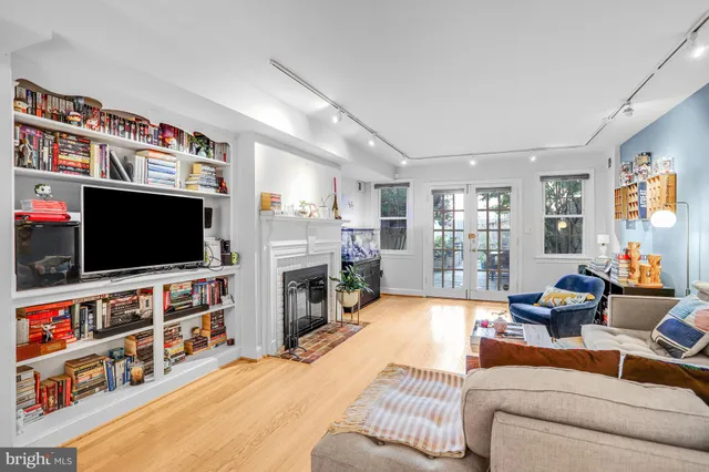 a bed room with a bed and a couch