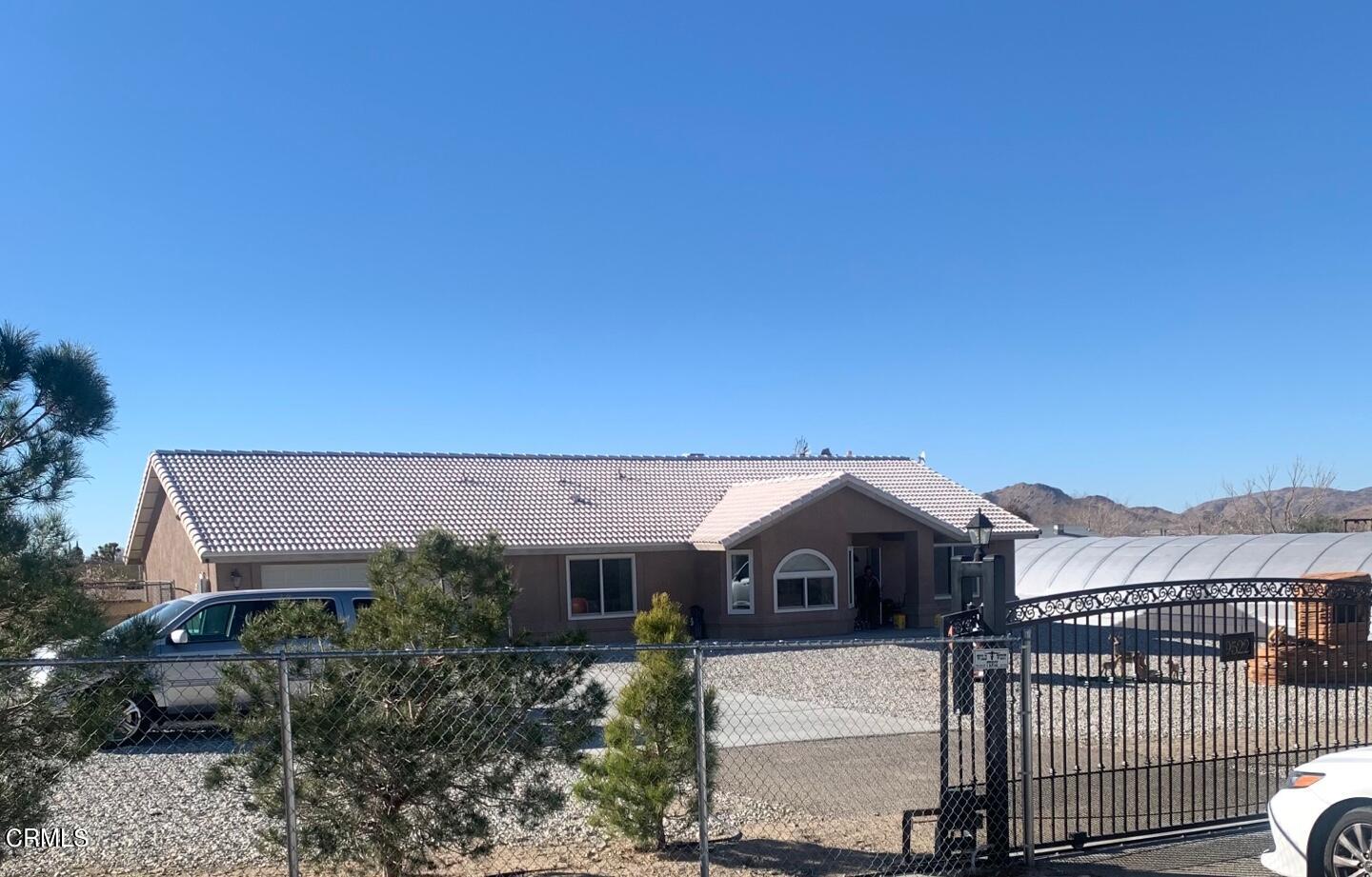 9522 Mesa Road Lucerne Valley, CA 92356 - Photo 1 of 3 a aerial view of a house
