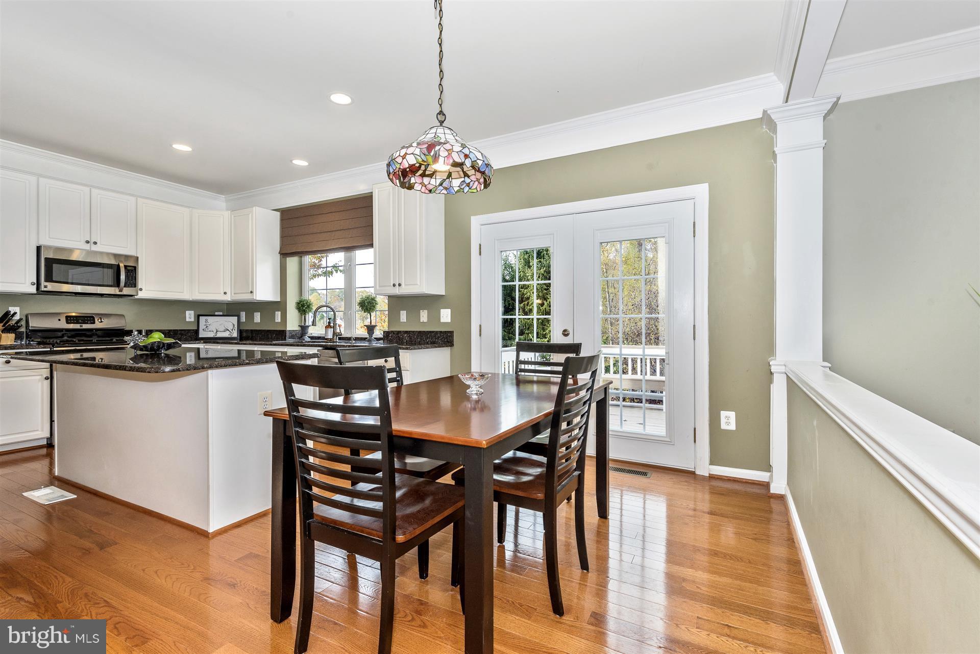 11247 Country Club Road New Market, MD 21774 - Photo 10 of 30 Open breakfast room with backyard access
