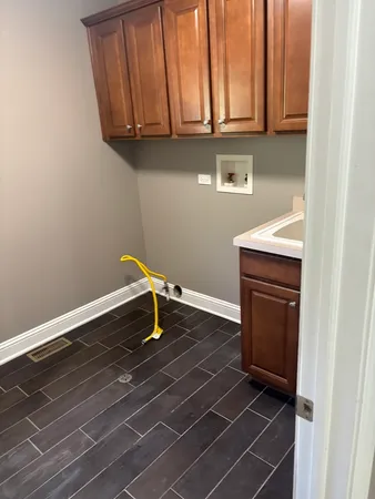 a room with storage and utility