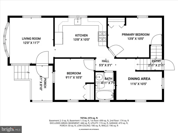 $299,900 | 1218 Rustic Avenue, Rosedale, MD 21237