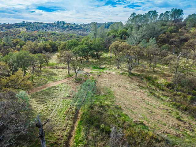 a view of an outdoor space with a lake view