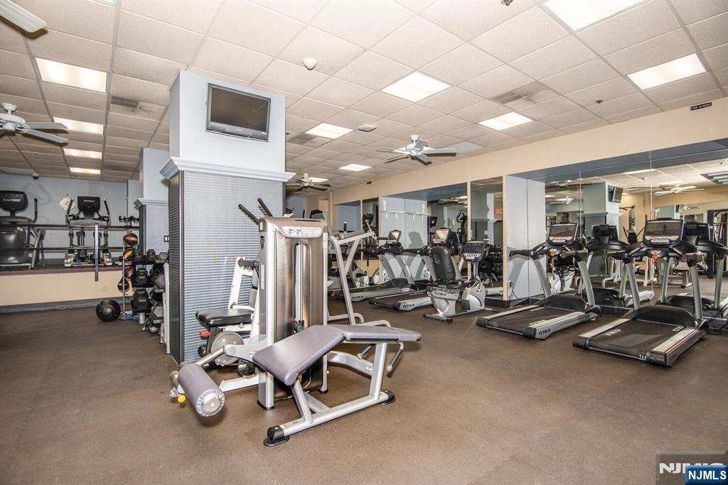 200 Old Palisade Road, Unit 7J Fort Lee, NJ 07024 - Photo 5 of 20 a view of a room with gym equipment