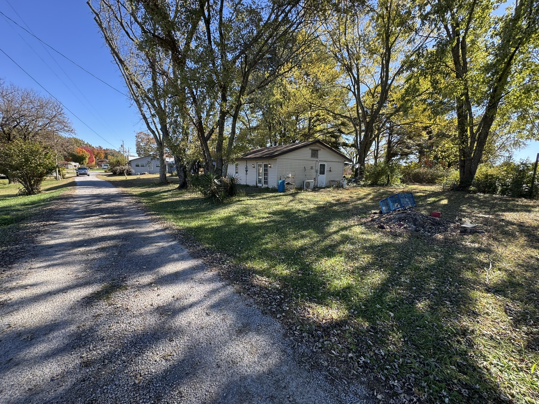 7415 Rock Creek Road Tullahoma, TN 37388 - Photo 23 of 27 a view of a yard with plants and trees