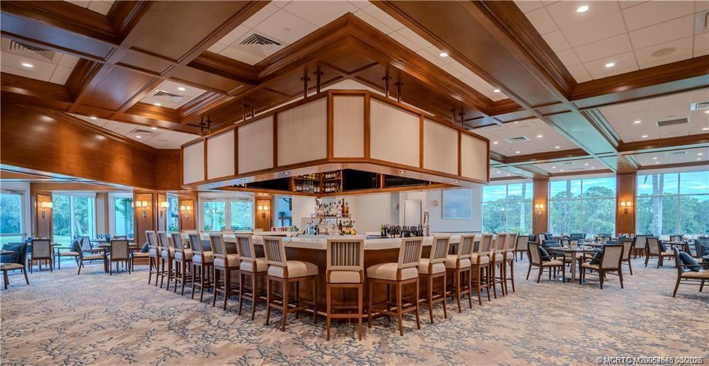 3510 Southeast Cambridge Drive Stuart, FL 34997 - Photo 34 of 38 Grill room at the Willoughby Golf Club