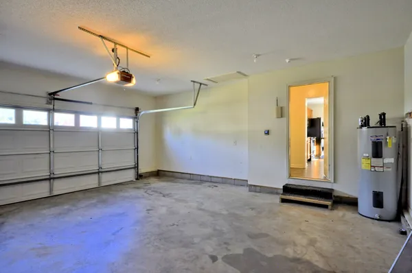 en empty room with windows