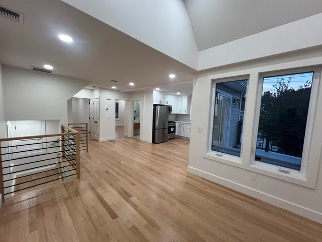 a view of a hallway of the house