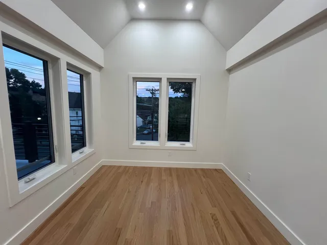 en empty room with window