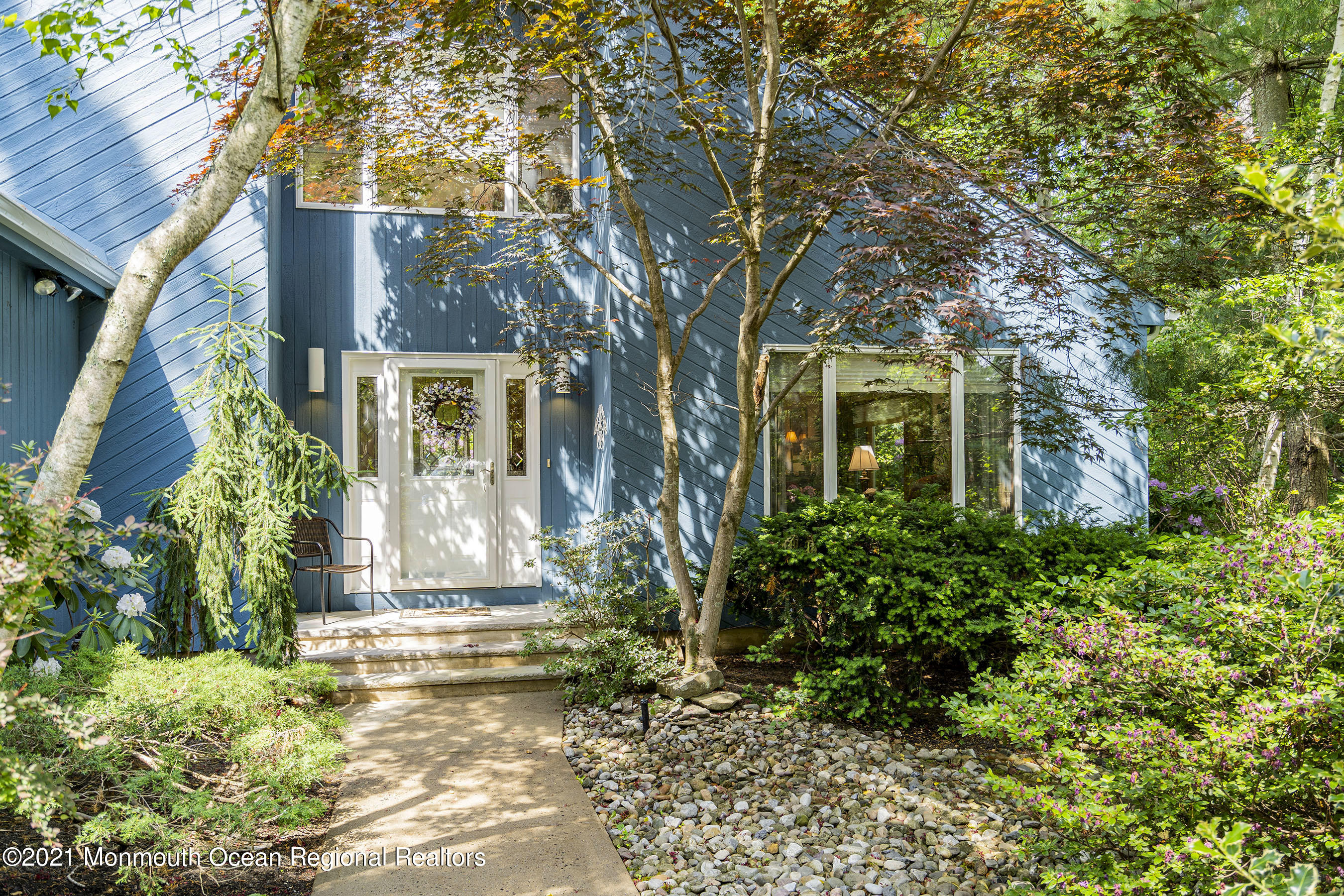 617 Turkey Point Road Brick, NJ 08724 - Photo 8 of 43 front view of a house with a yard