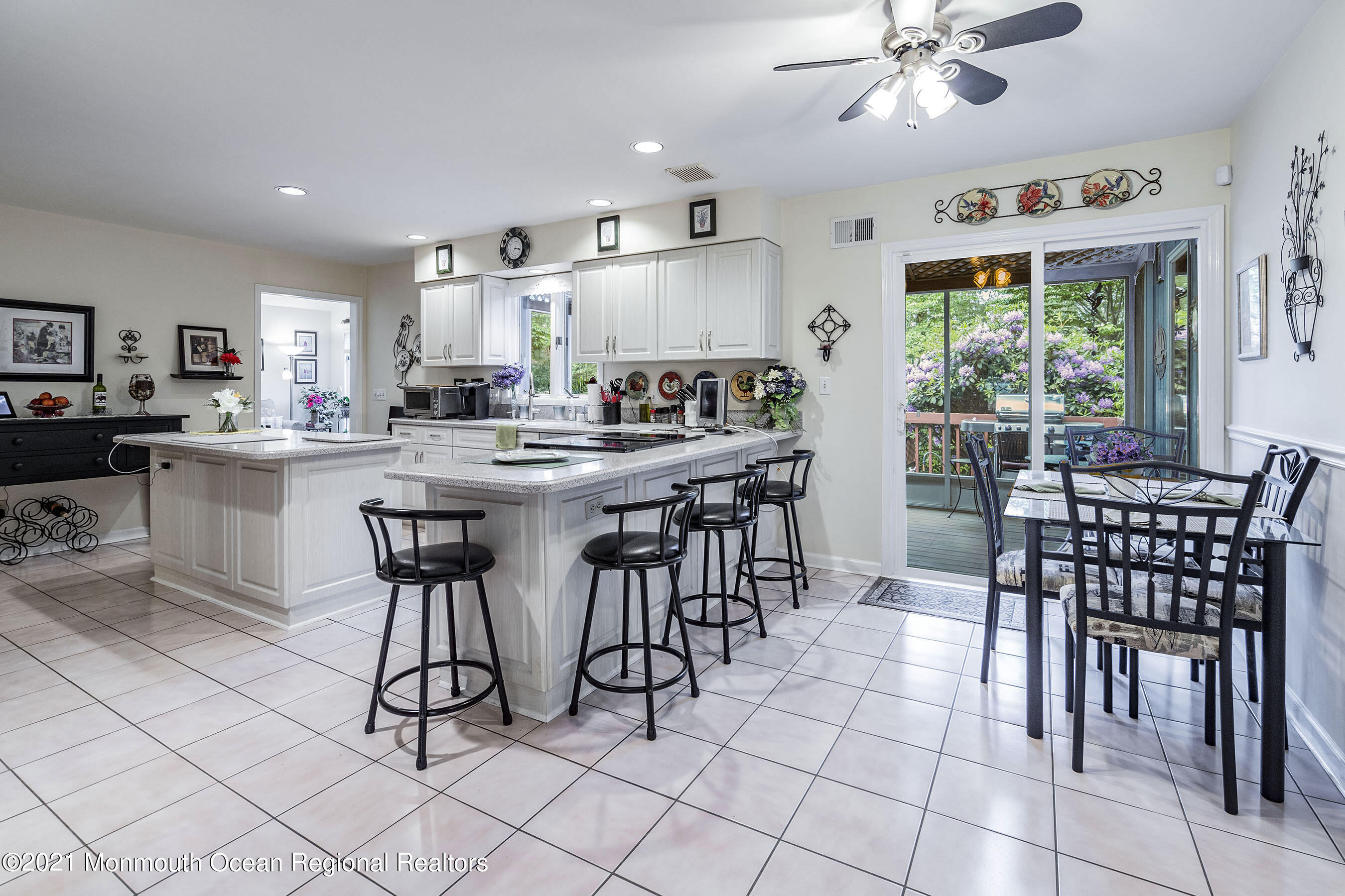 617 Turkey Point Road Brick, NJ 08724 - Photo 10 of 43 a view of a dining room with furniture window and outside view