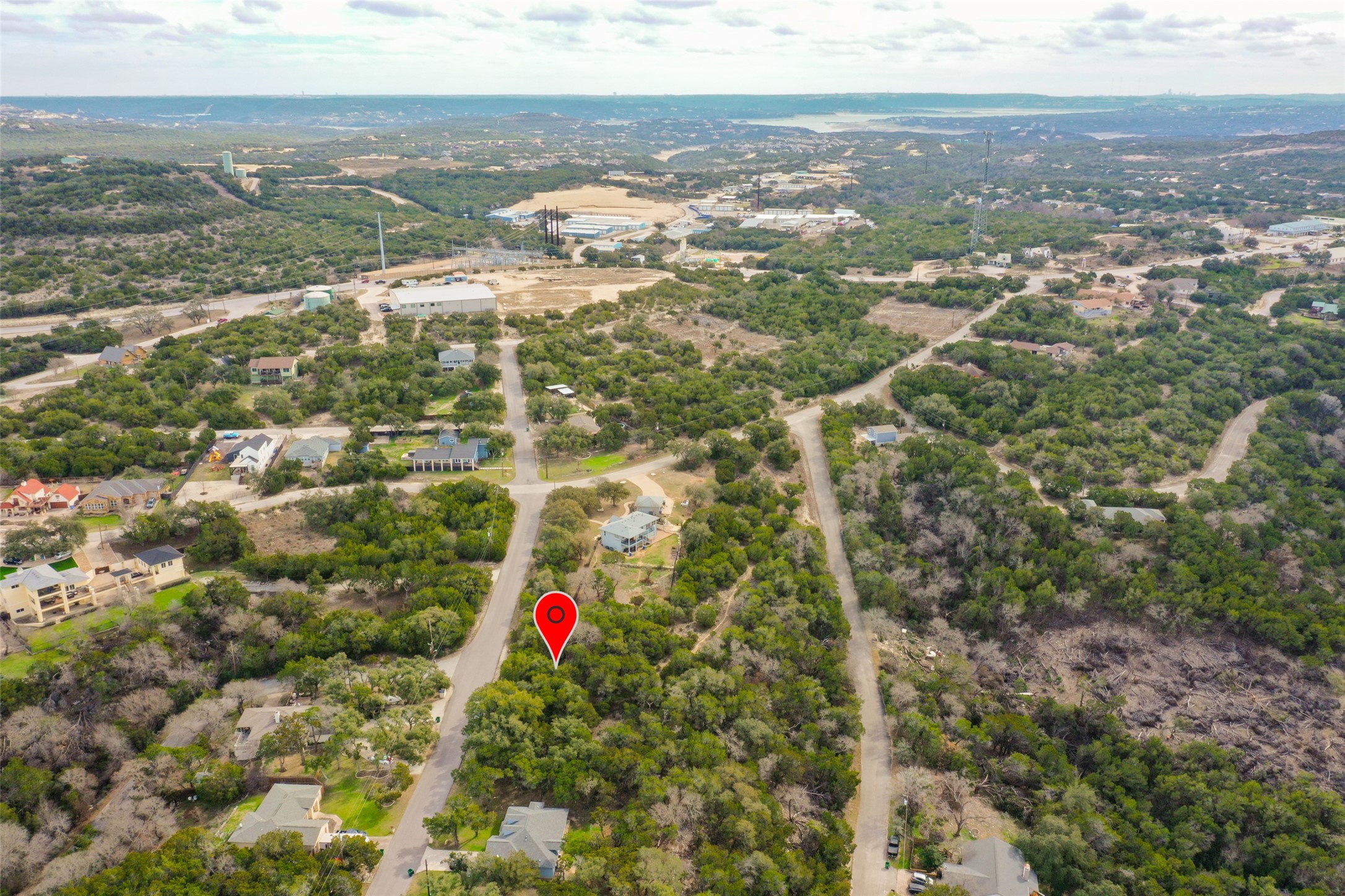 20607 Fawn Ridge Drive Leander, TX 78645 - Photo 20 of 20 an aerial view of residential houses with outdoor space and trees