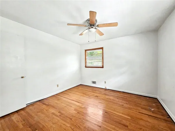 wooden floor in an empty room