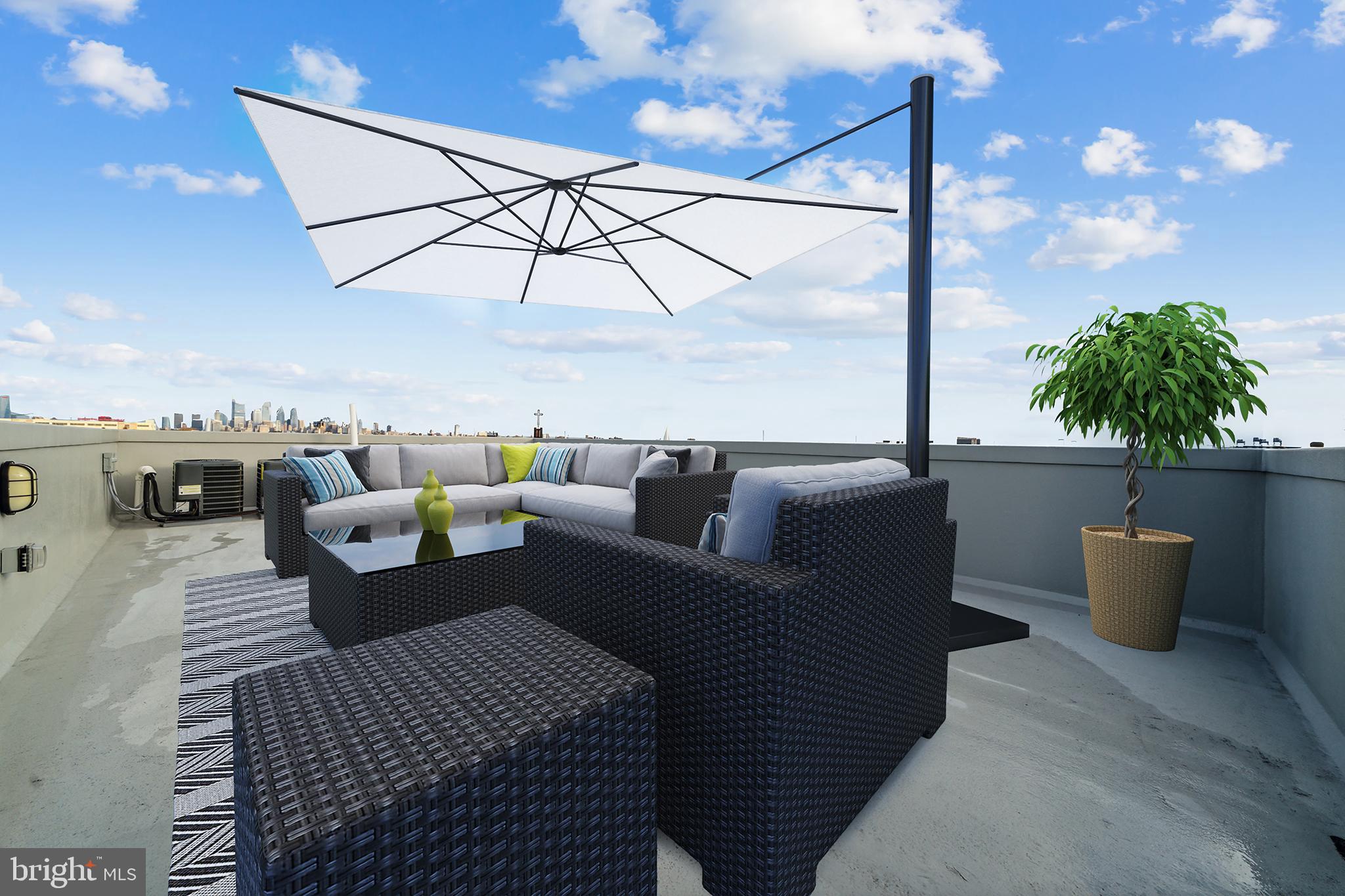 2008 Renaissance Walk, Unit 5 Philadelphia, PA 19145 - Photo 61 of 94 Staged roofdeck