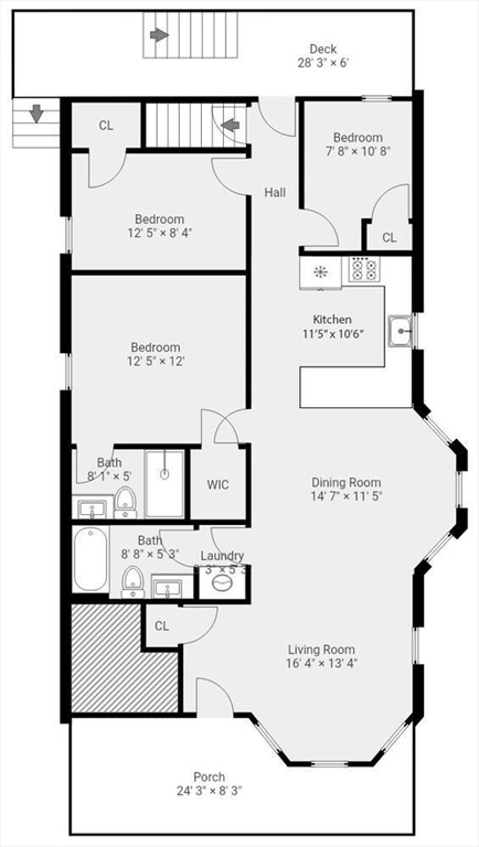 43 Kenmere Road, Unit 1 Medford, MA 02155 - Photo 41 of 42