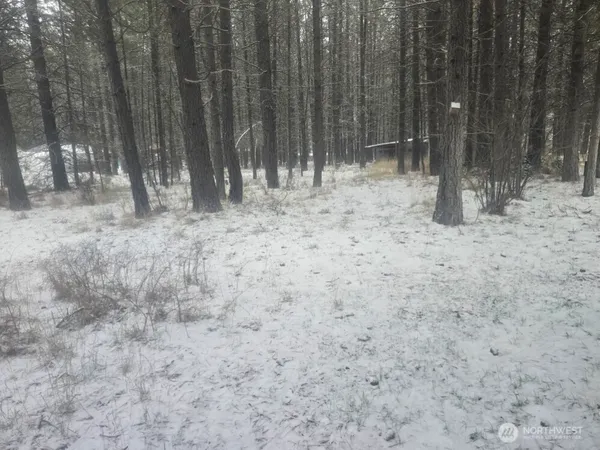 a view of outdoor space with wooden fence