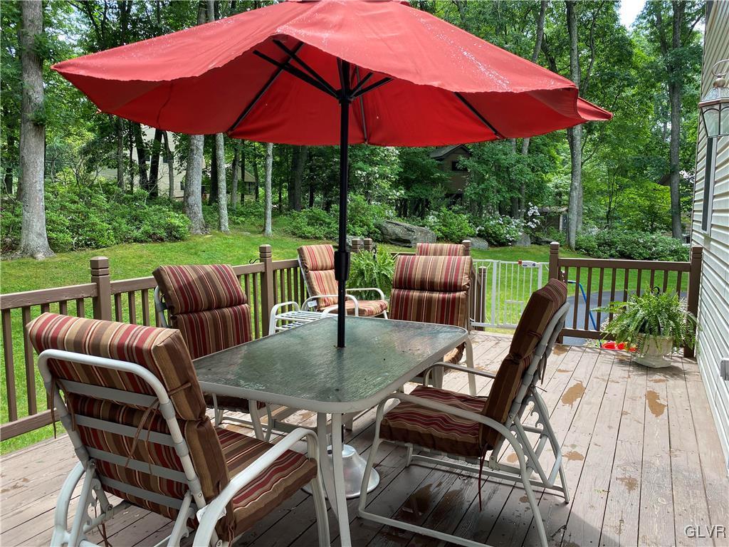 142 Colette Lane Dingmans Ferry, PA 18328 - Photo 12 of 14 a view of yard with patio