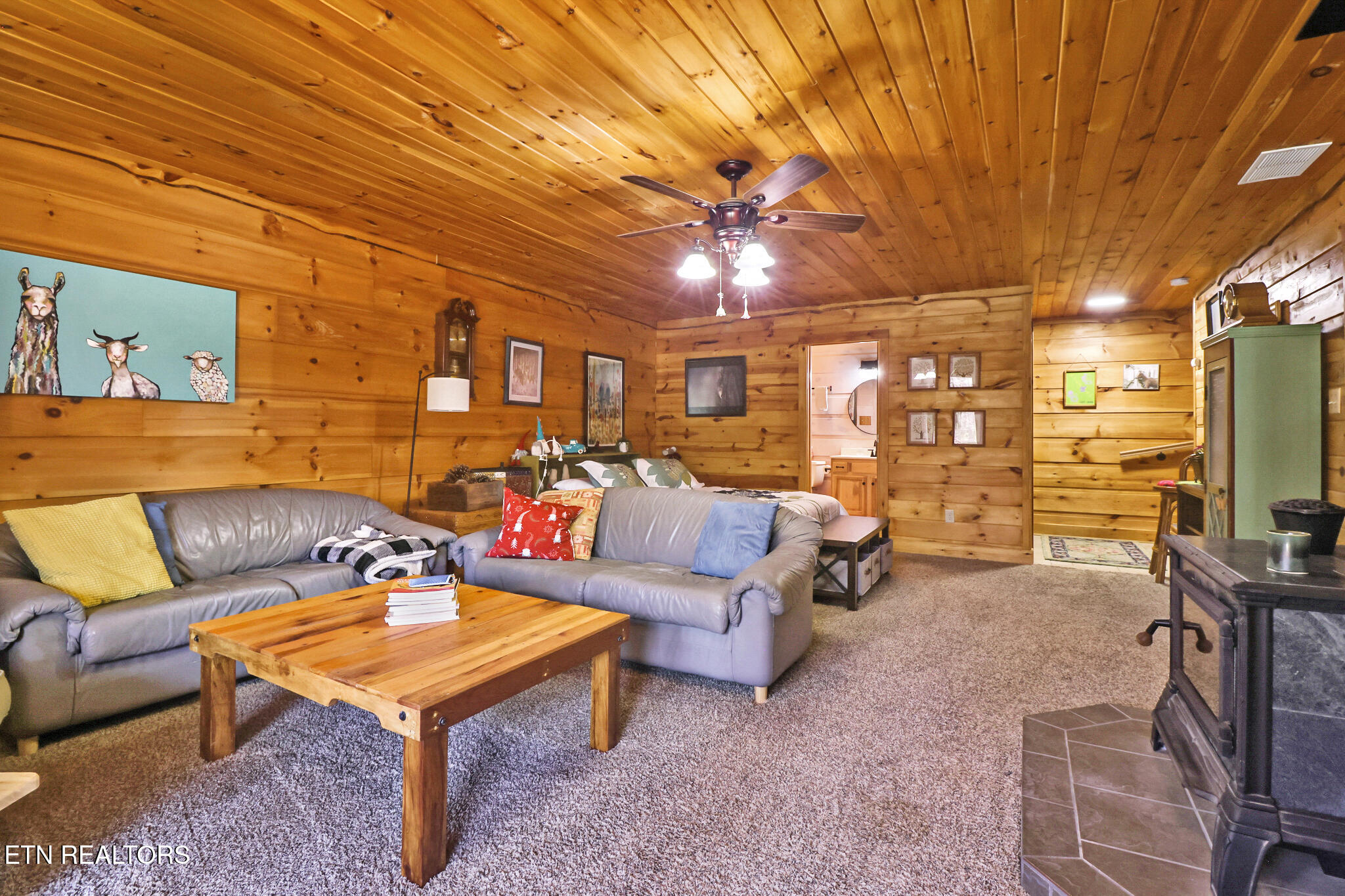 232 Wildcat Road Jamestown, TN 38556 - Photo 27 of 54 family room basement