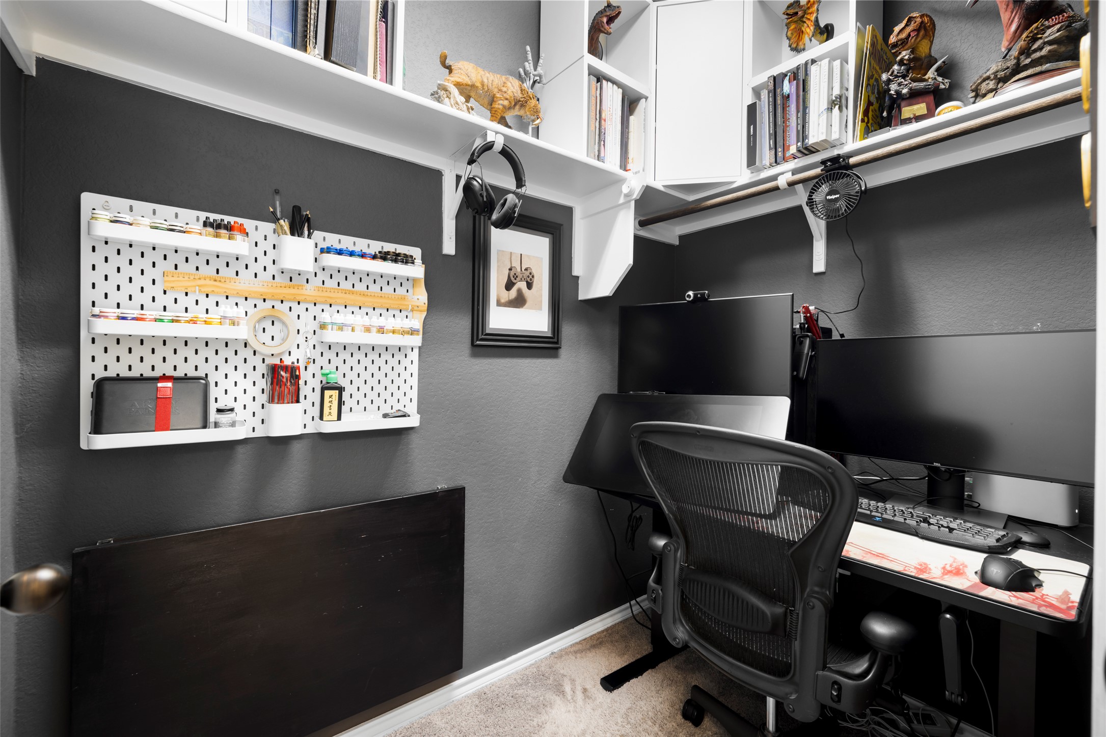 13113 Titanium Street Austin, TX 78754 - Photo 19 of 39 Primary walk-in closet is creatively being used as an office