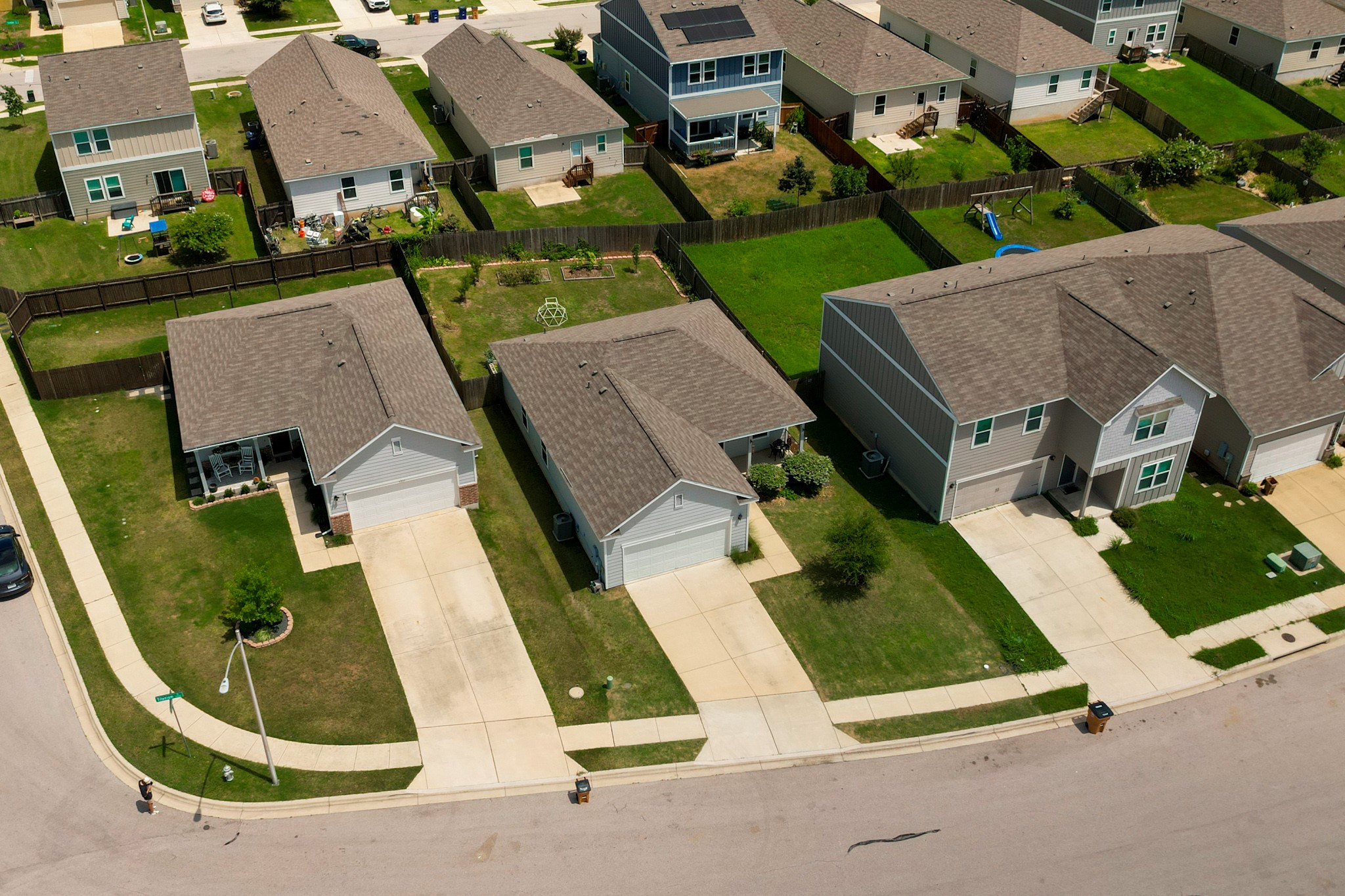 13113 Titanium Street Austin, TX 78754 - Photo 30 of 39 Aerial perspective of suburban area
