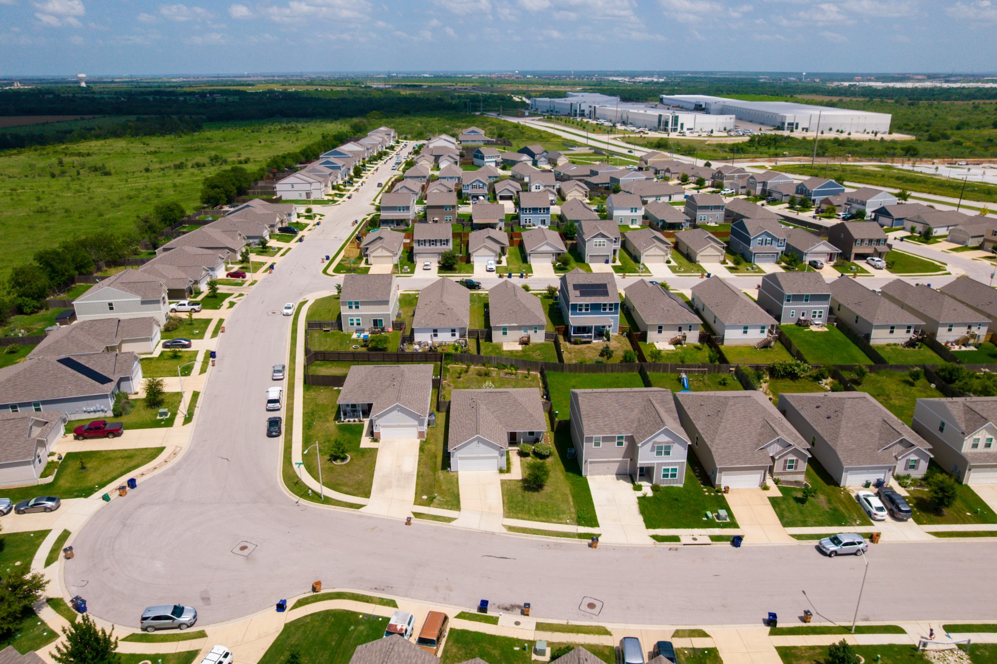 13113 Titanium Street Austin, TX 78754 - Photo 32 of 39 Aerial perspective of suburban area