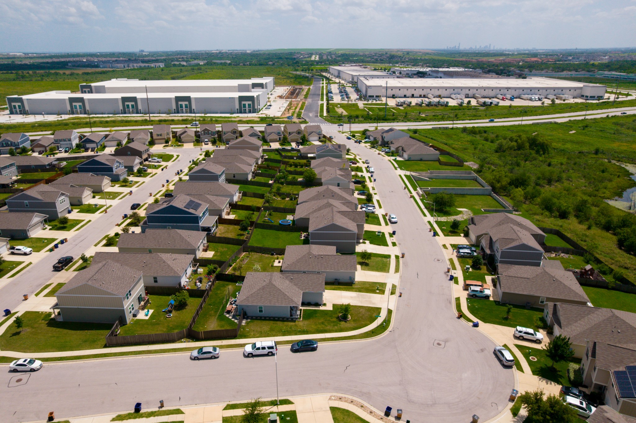 13113 Titanium Street Austin, TX 78754 - Photo 33 of 39 Aerial perspective of suburban area