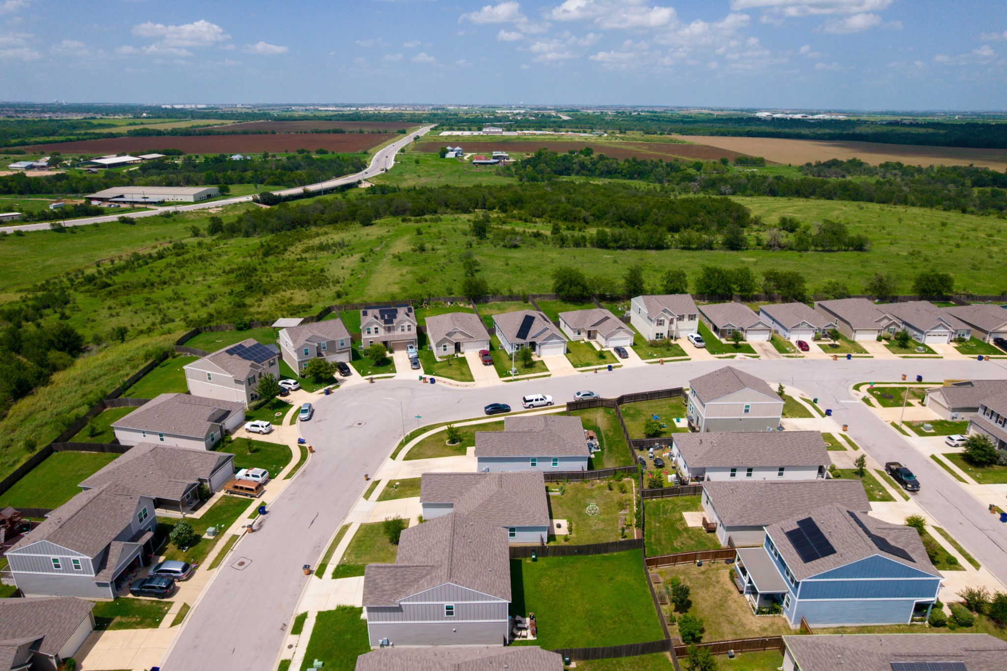 13113 Titanium Street Austin, TX 78754 - Photo 37 of 39 Aerial view of residential area