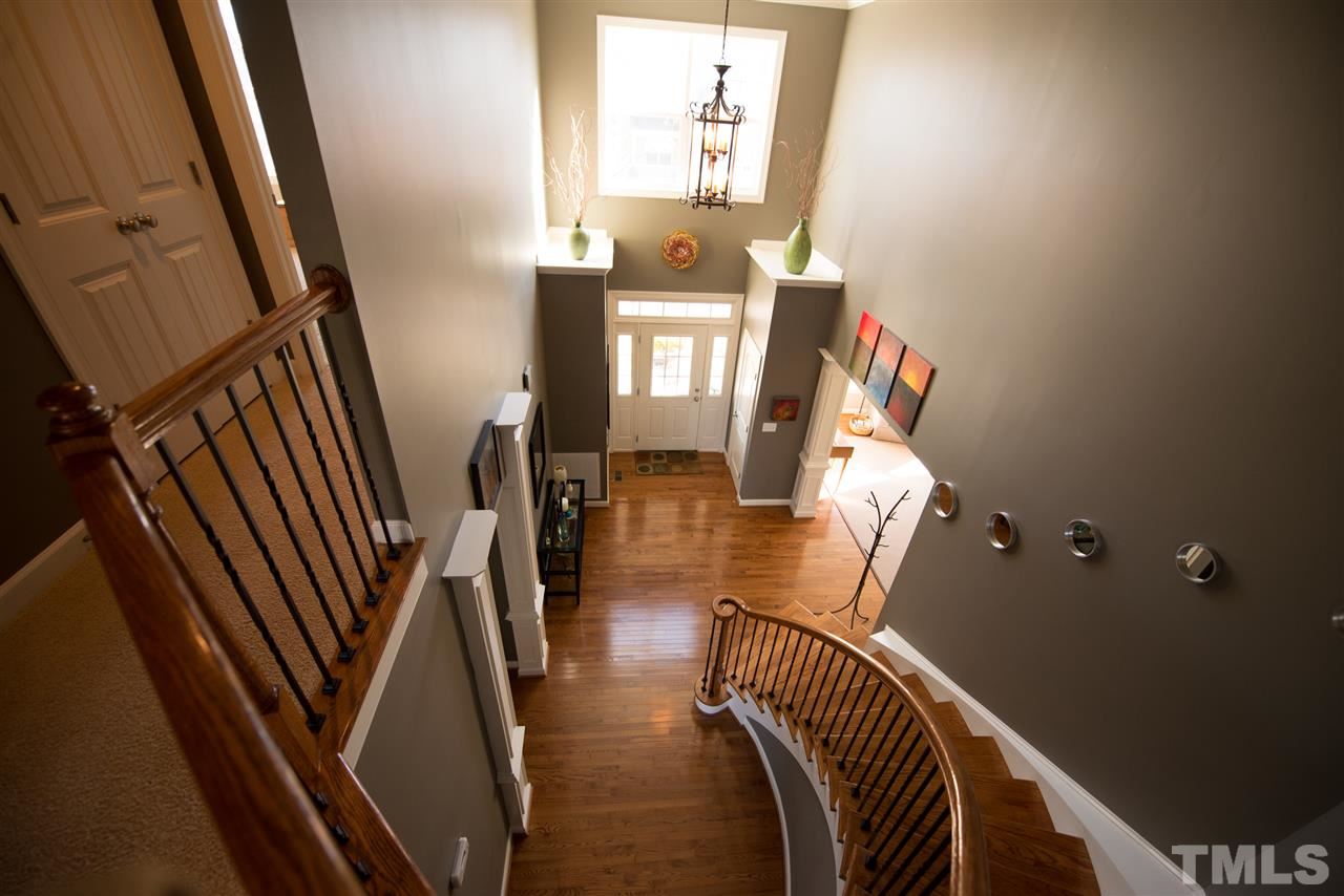 2417 Hagney Street Raleigh, NC 27614 - Photo 4 of 25 Grand entryway and staircase