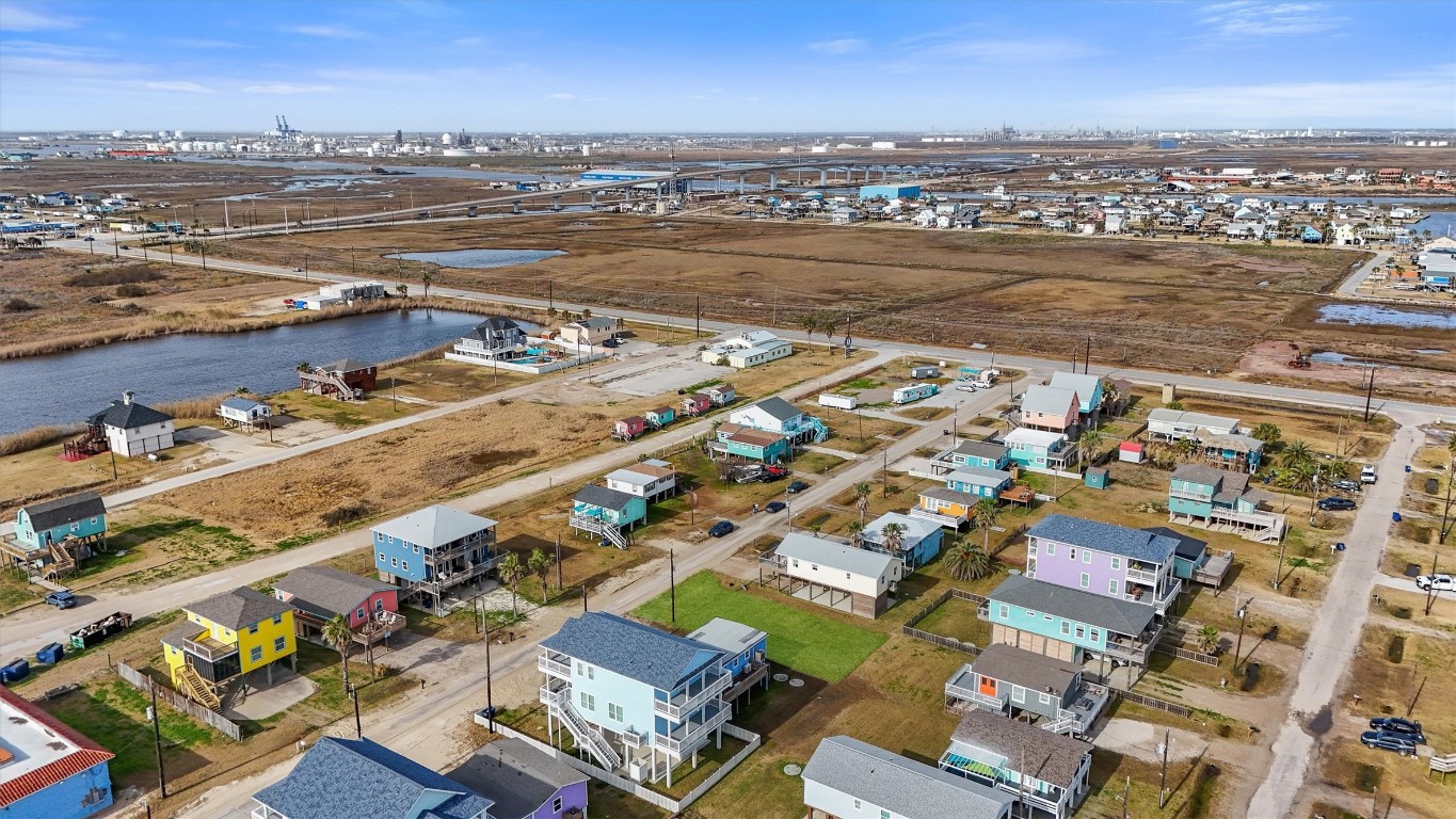 0 Ocean Avenue Surfside Beach, TX 77541 - Photo 8 of 19 an aerial view of residential building with ocean view