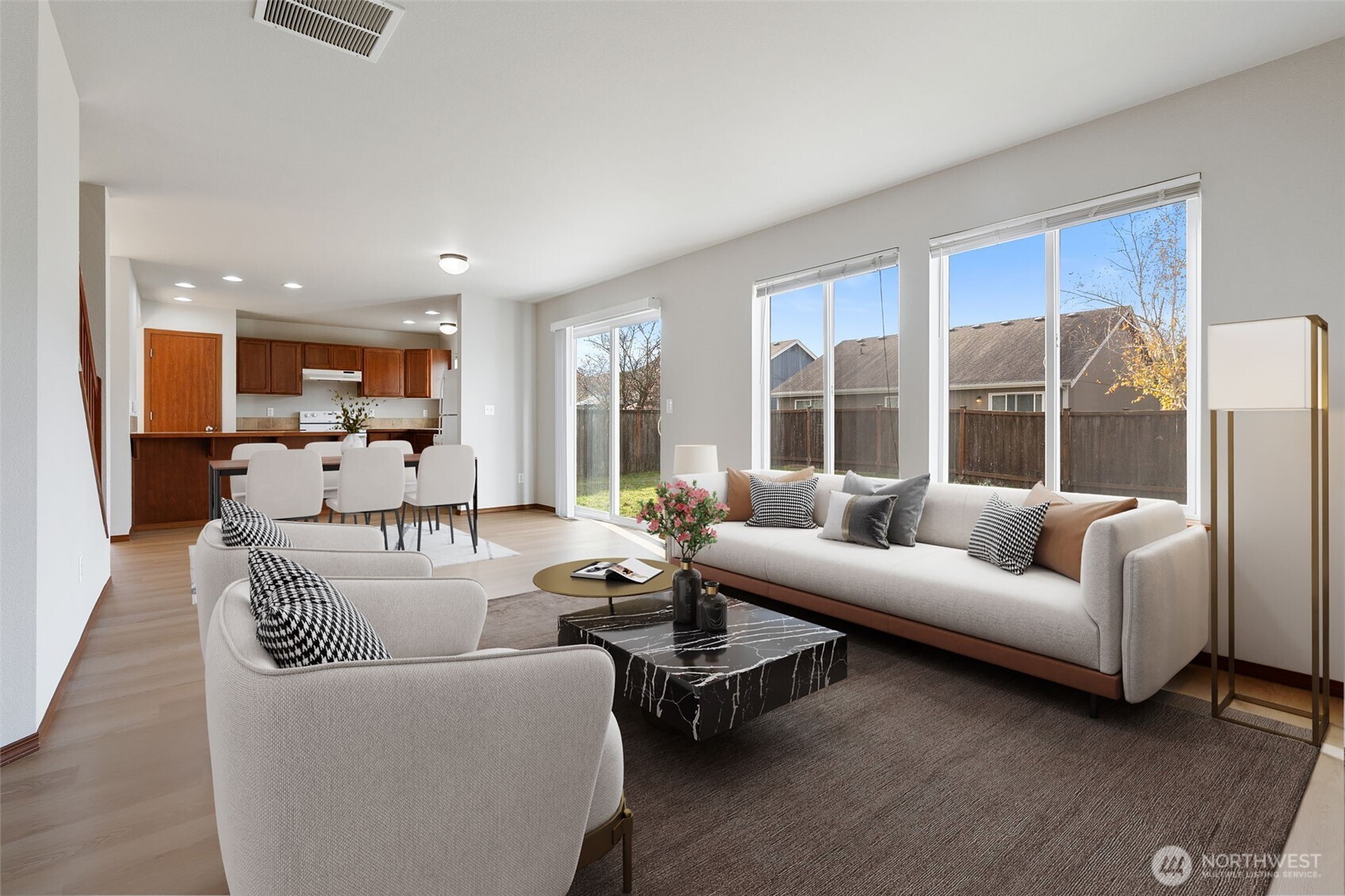 116 Goldmyer Drive Chehalis, WA 98532 - Photo 20 of 38 a living room with furniture and a large window