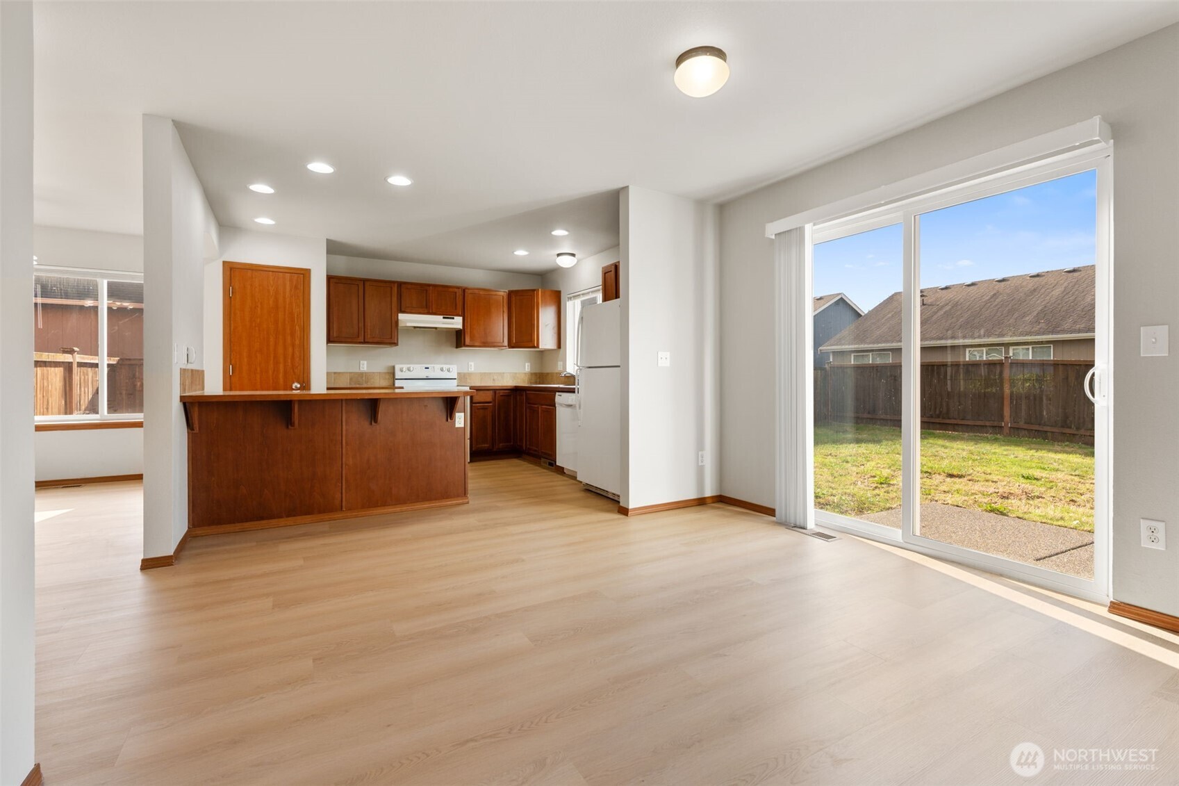 116 Goldmyer Drive Chehalis, WA 98532 - Photo 24 of 38 a view of a kitchen with a sink and a large window
