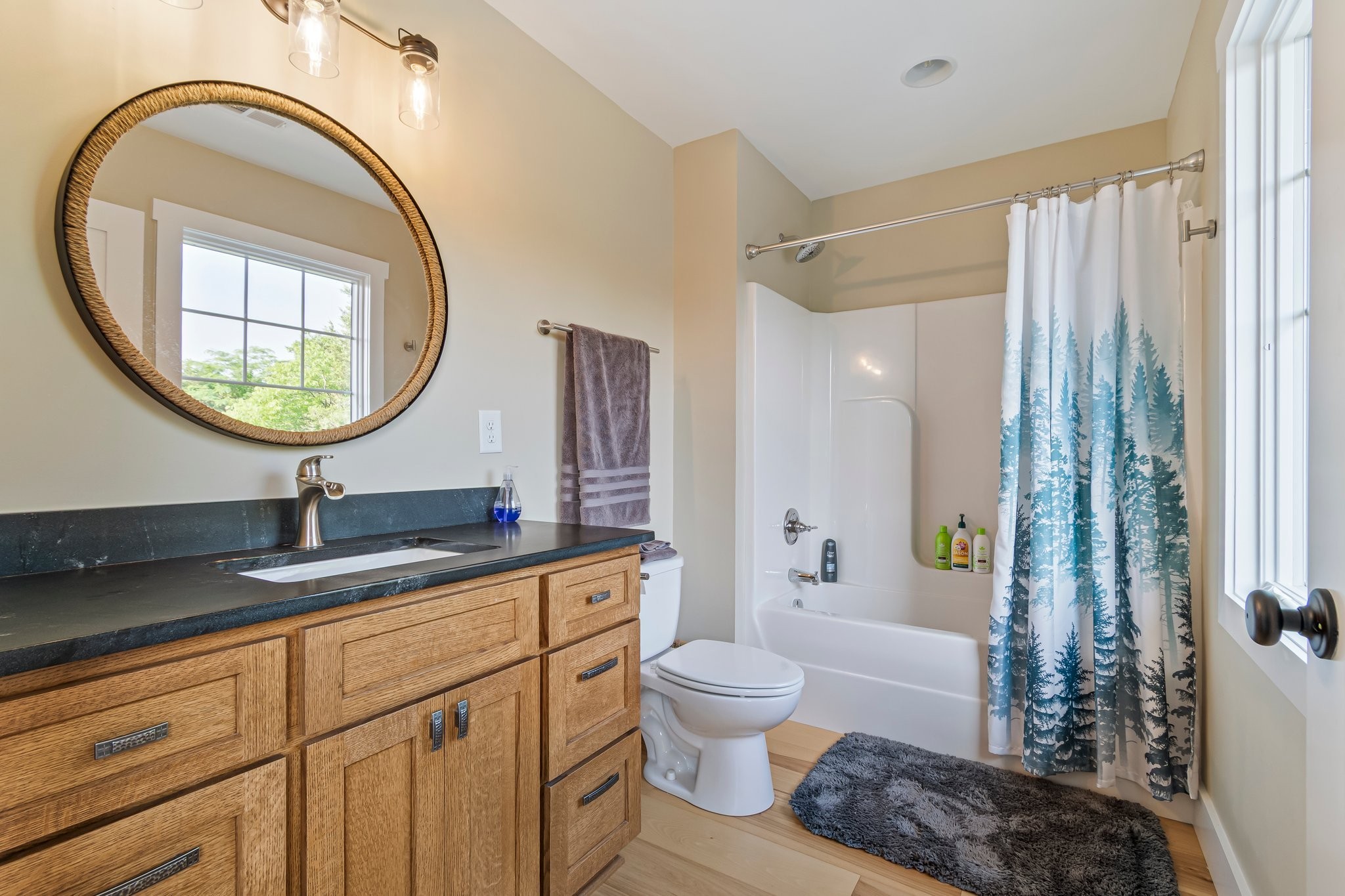 2825 Oregon Road Milton, TN 37118 - Photo 42 of 71 a spacious bathroom with a toilet a sink and a mirror