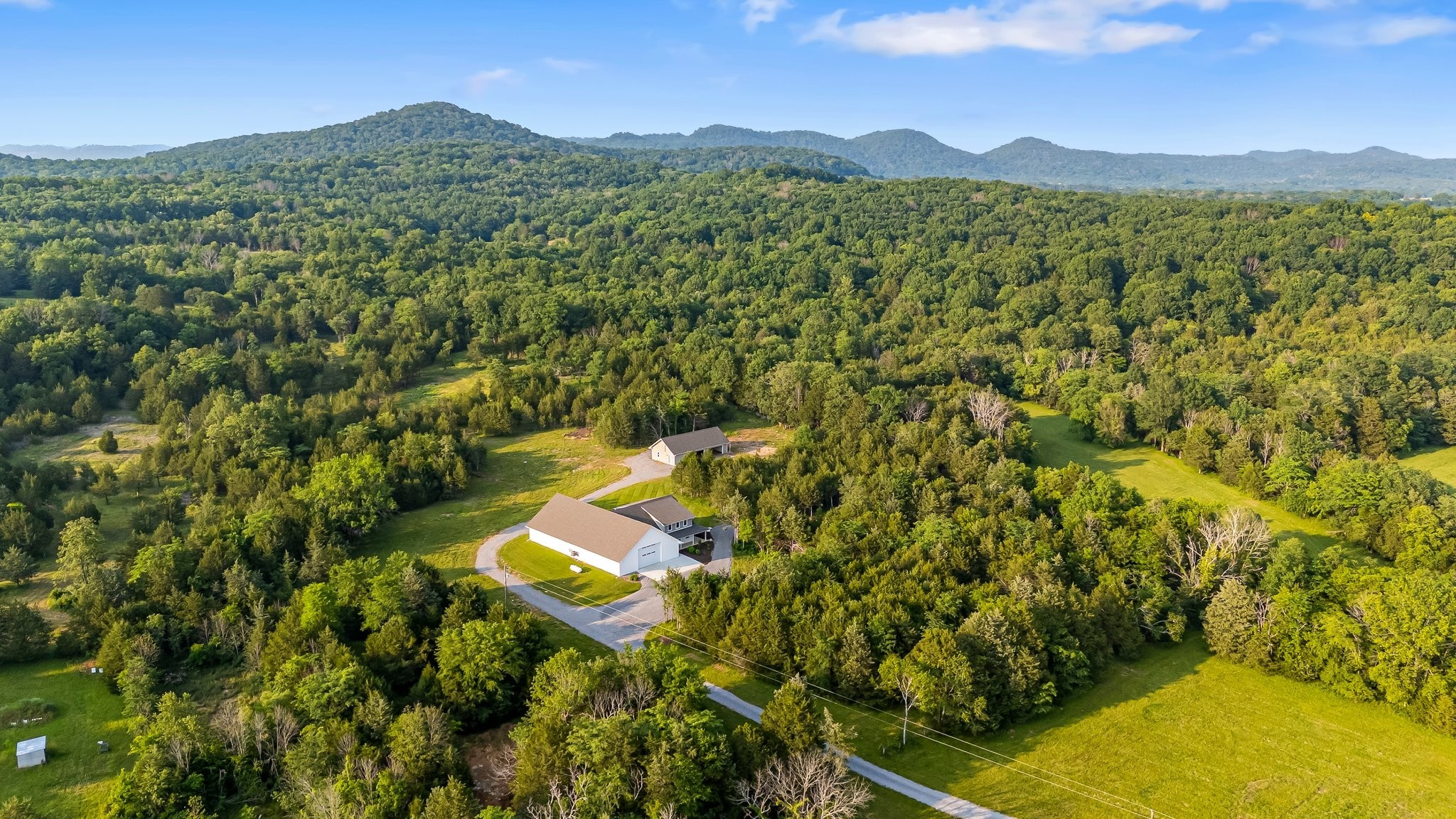 2825 Oregon Road Milton, TN 37118 - Photo 67 of 71 a view of a lush green hillside and houses