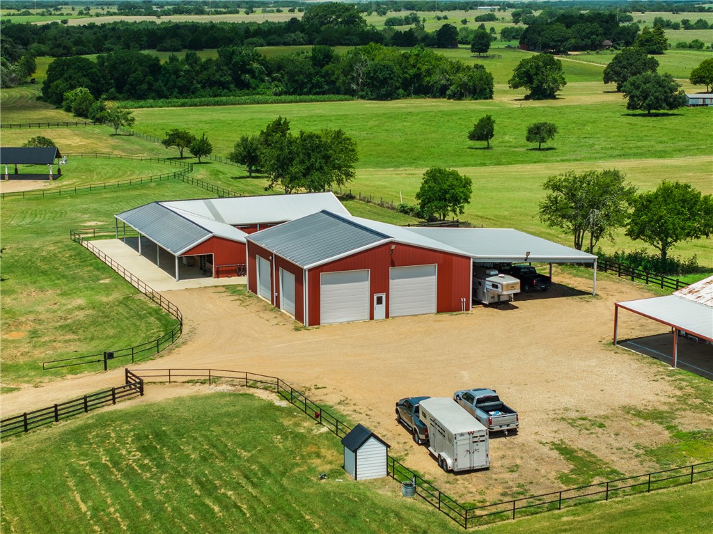 1725 Stokes Road New Ulm, TX 78950 - Photo 12 of 50 Drone / aerial view with a rural view
