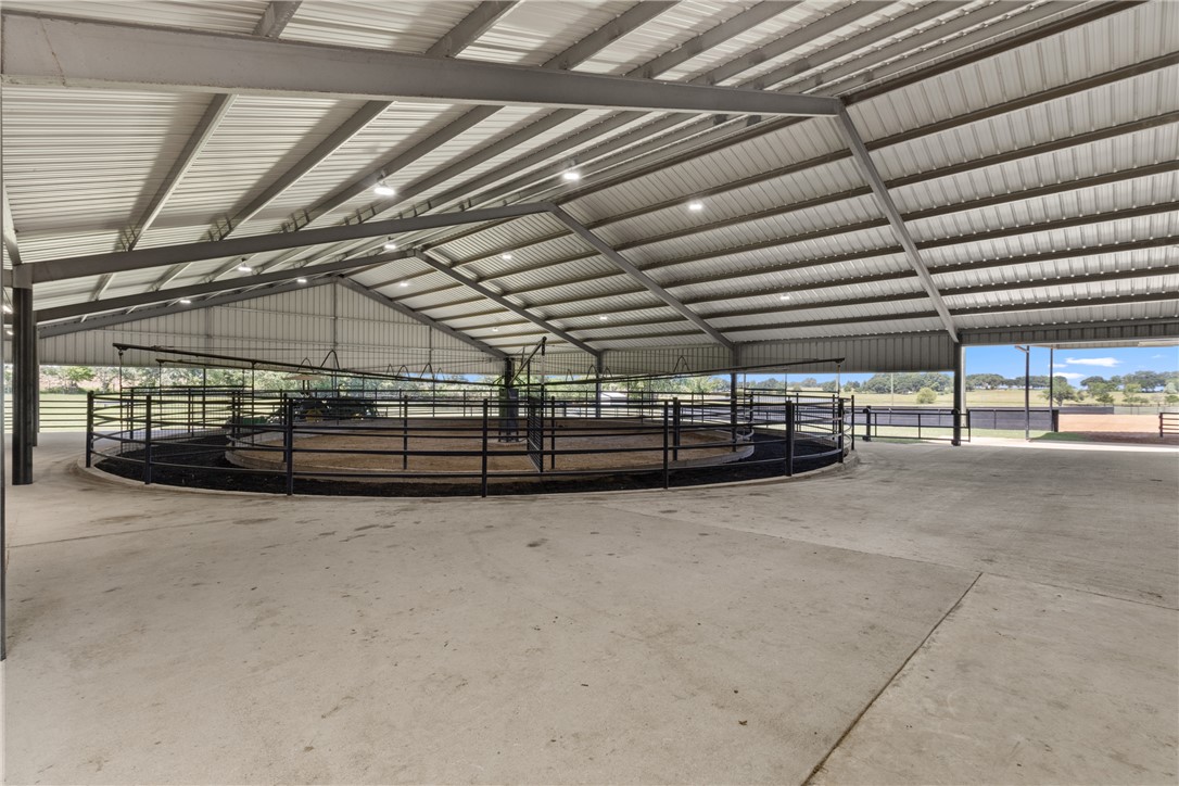 1725 Stokes Road New Ulm, TX 78950 - Photo 23 of 50 a view of garage with furniture