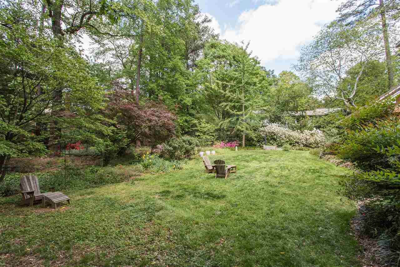 7809 Harps Mill Road Raleigh, NC 27615 - Photo 30 of 30 The backyard is filled with lush landscaping. It is very private and fenced. Private Backyard