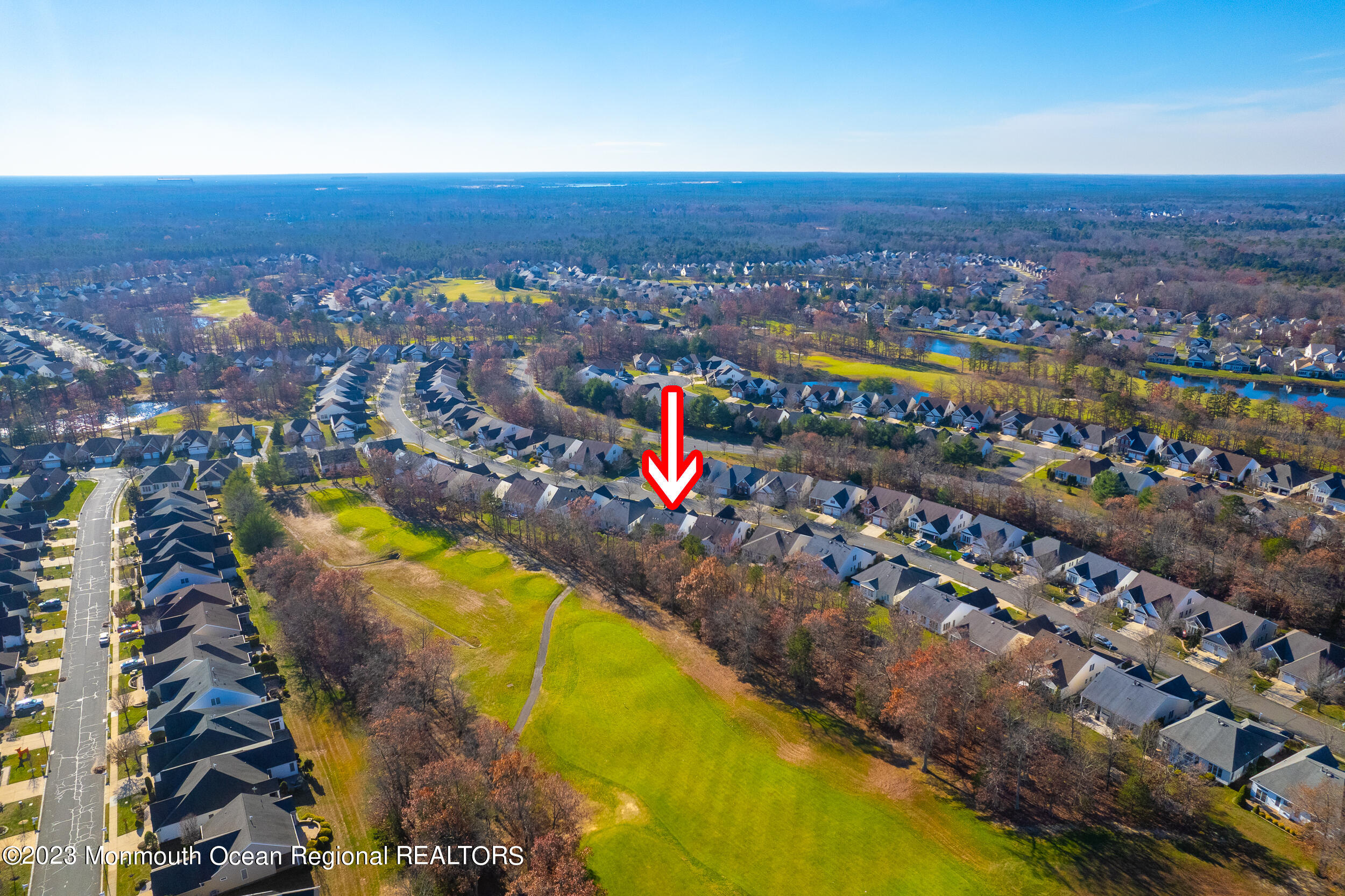 27 Shoal Road Jackson, NJ 08527 - Photo 34 of 42 a view of a city with an ocean