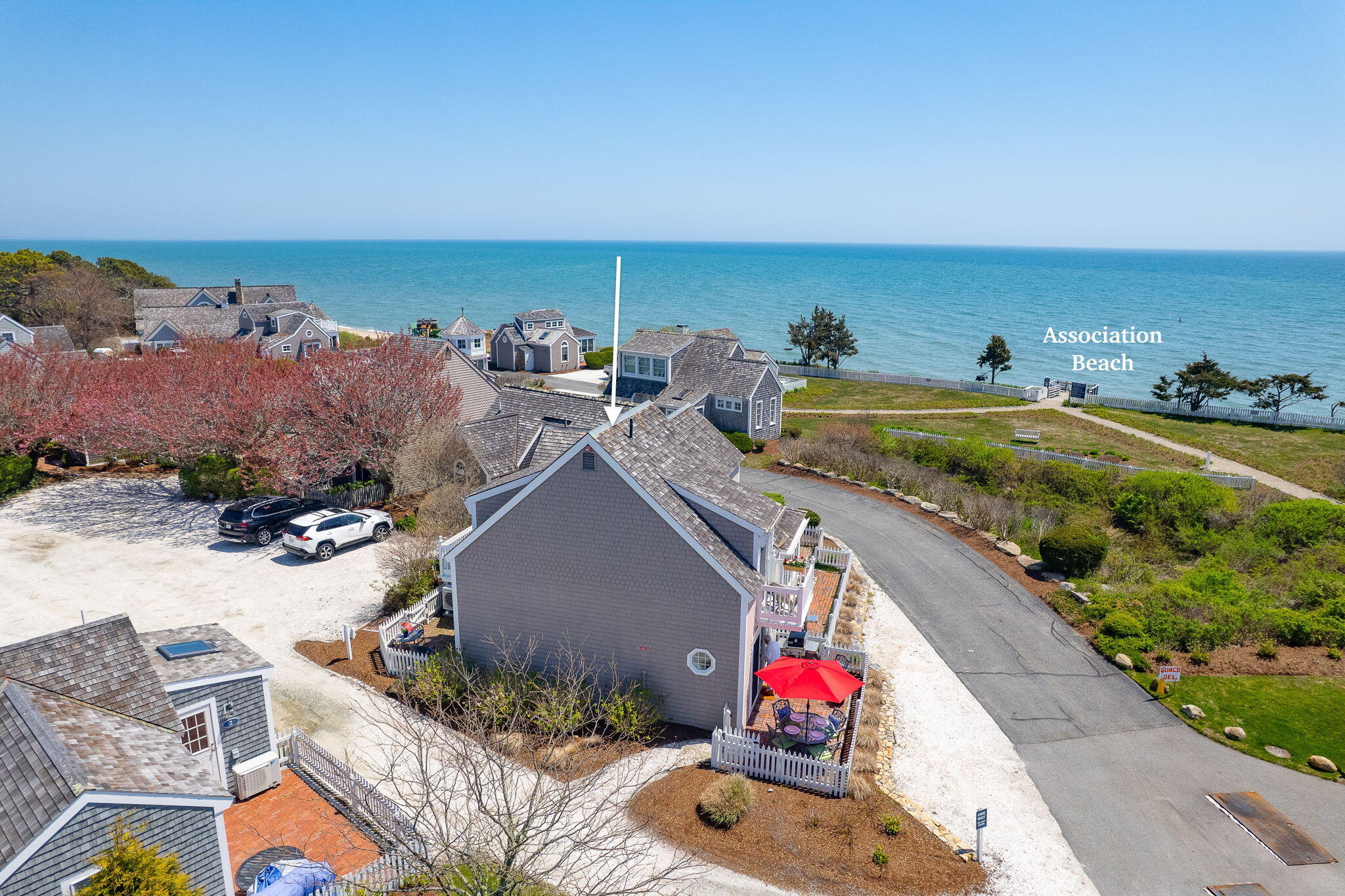 4 Race Point Road, Unit 4 Mashpee, MA 02649 - Photo 3 of 43 an aerial view of a house with outdoor space