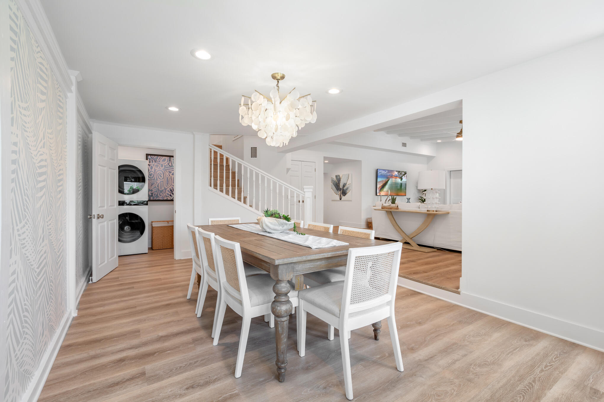 1701 Atlantic Boulevard Key West, FL 33040 - Photo 17 of 39 a view of a dining room with furniture and wooden floor