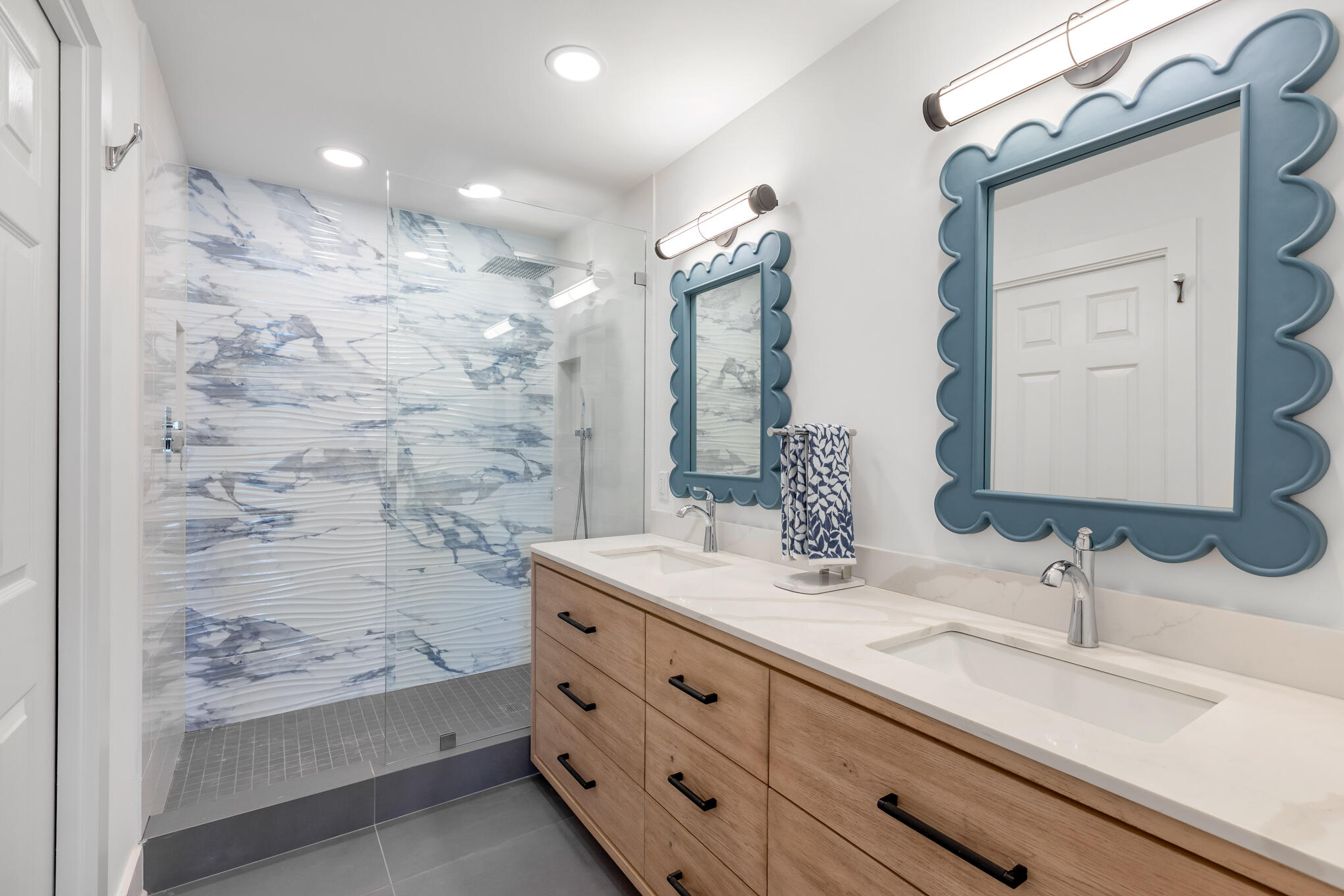 1701 Atlantic Boulevard Key West, FL 33040 - Photo 33 of 39 a bathroom with a sink double vanity and a mirror